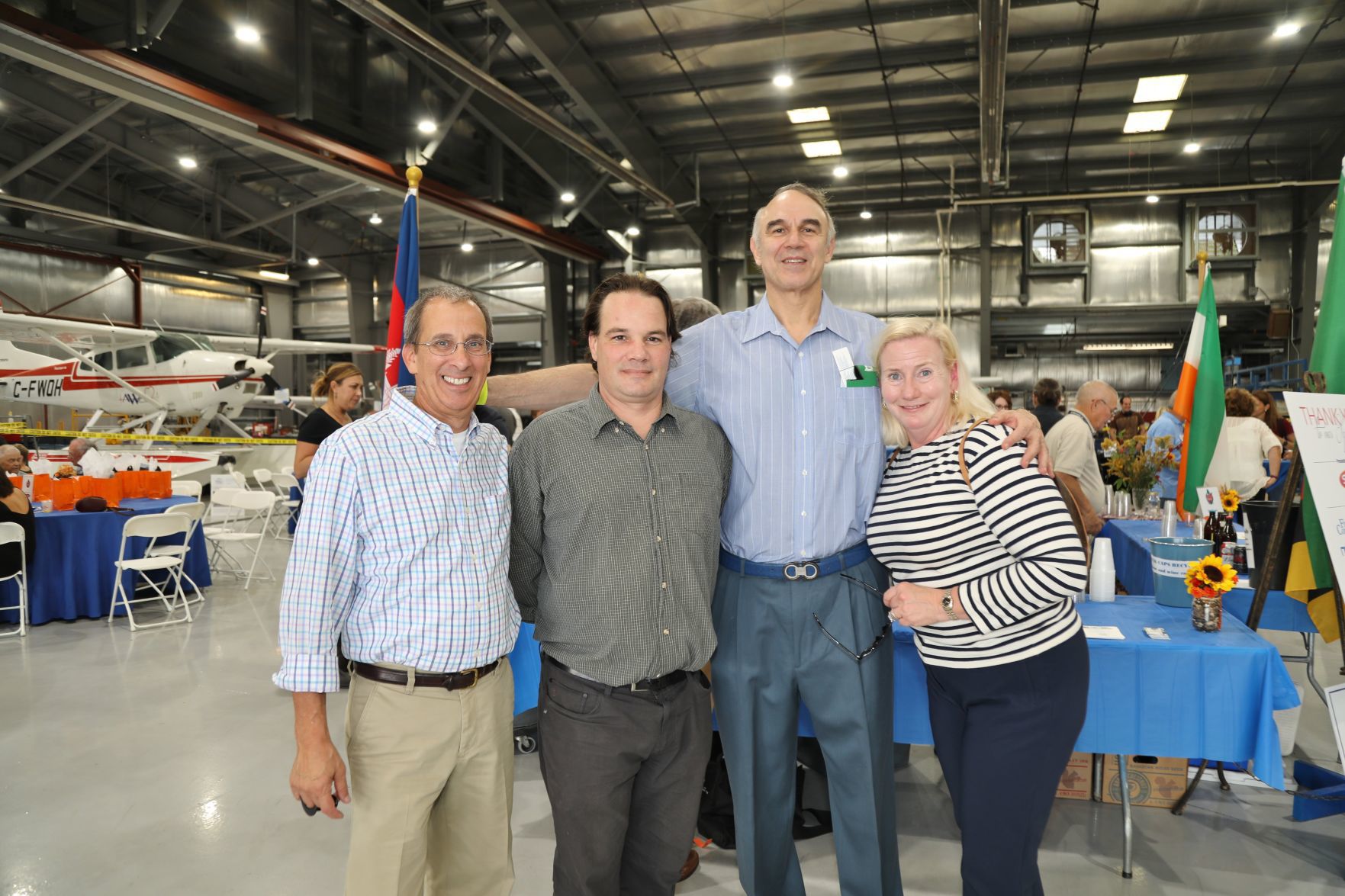 John Salarano, Paul Oligschlaeger, Ray and Jackie Saleeby